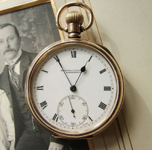 An Antique Stauffer Son & Co Pocket Watch