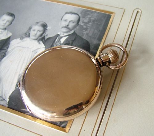 fig 2. An antique Stauffer Son & Co pocket watch