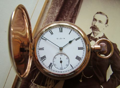 A 1929 Elgin Full Hunter Pocket Watch