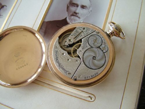 fig 2. An antique Elgin pocket watch, 1900