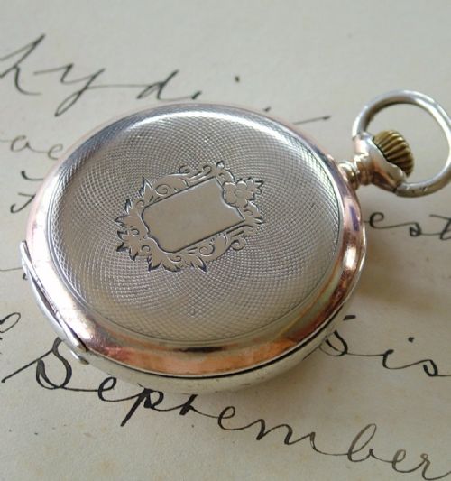 fig 1. An antique Omega pocket watch, c1914