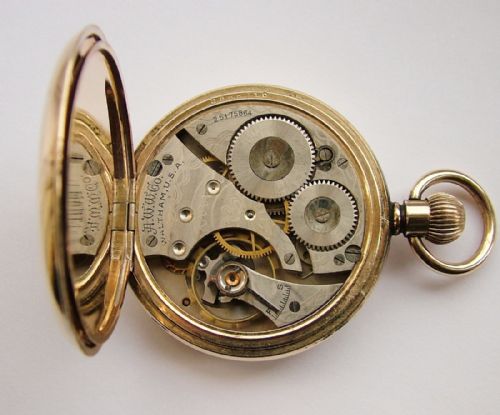fig 2. A 1920s Waltham pocket watch
