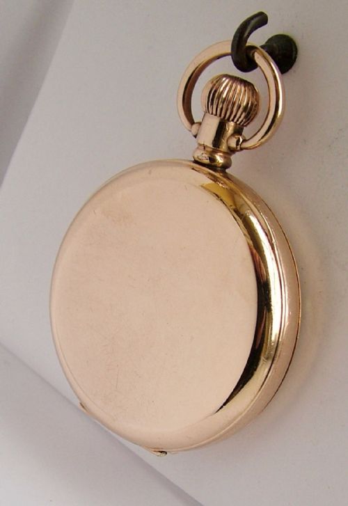 fig 1. A vintage 1920s Buren Grand Prix pocket watch