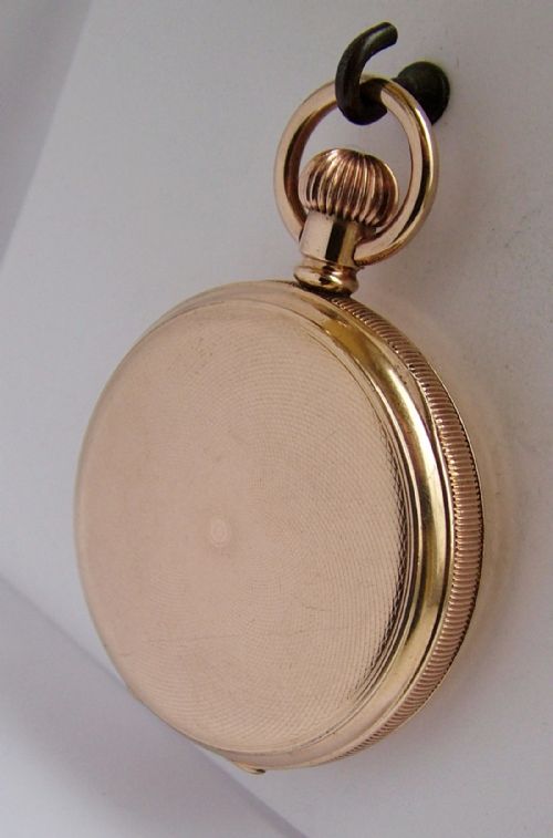 fig 2. An antique 1917 Waltham full hunter pocket watch