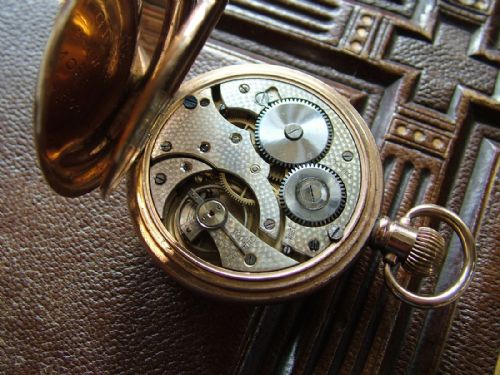 fig 2. 1920s gold plated pocket watch