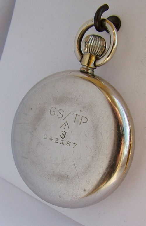 fig 1. A WW2 Record GSTP military pocket watch