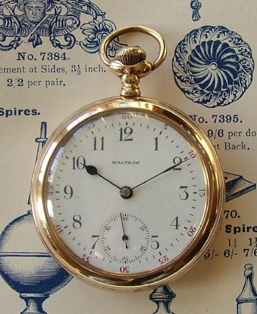 Antique 1902 Waltham Pocket Watch