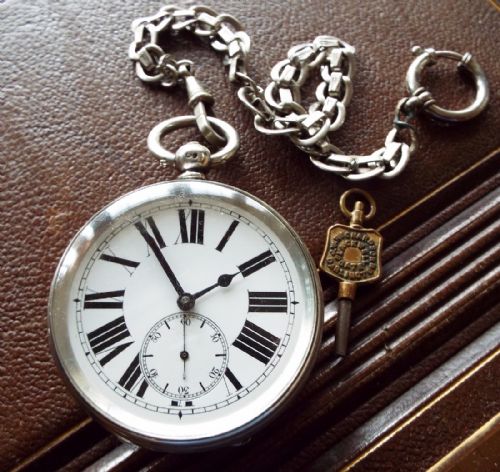 Antique Silver Pocket Watch, Thomas Softly, Louth