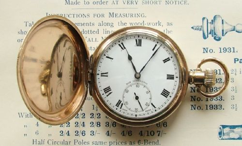 A Vintage Hefik Full Hunter Pocket Watch.