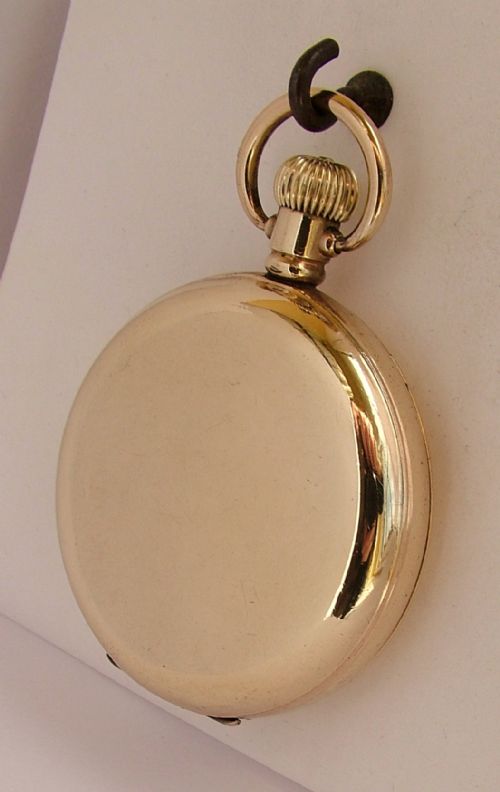 fig 1.  A vintage Hefik full hunter pocket watch.