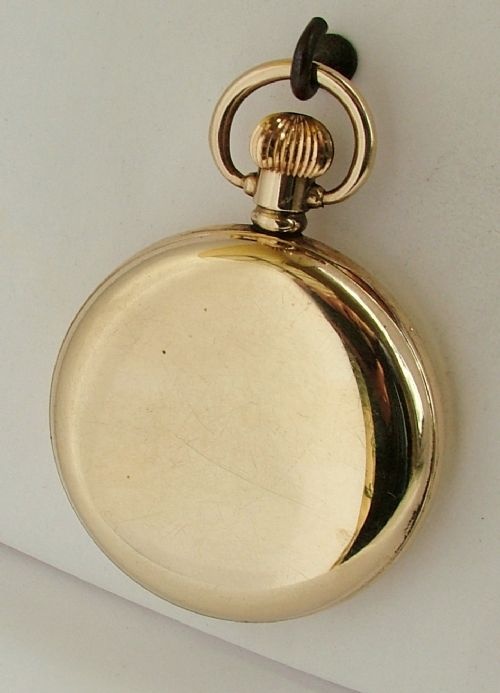 fig 1. A 1920s Swiss stem winding pocket watch.