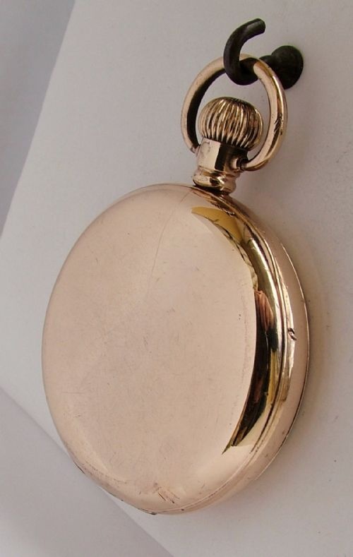 fig 1. A 1920s Herald stem winding pocket watch.