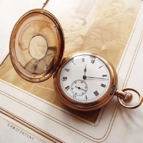 Waltham Bond Street Full Hunter Pocket Watch, 1908