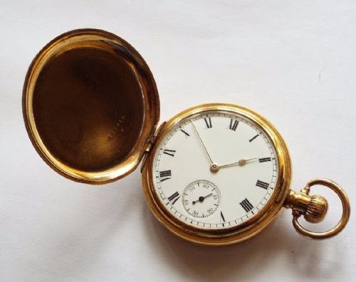 Antique Waltham Traveler Hunter Pocket Watch, 1903