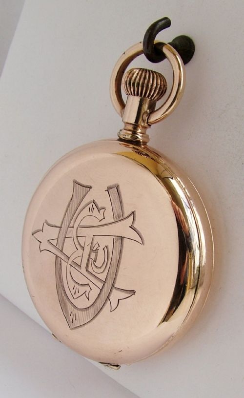 fig 1. A 1920s Cyma full hunter pocket watch.