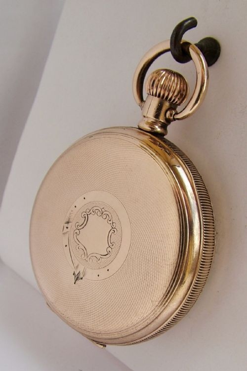 fig 1. A 1920s J W Benson pocket watch.