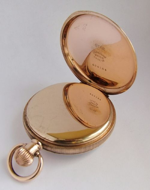 fig 2. A 1920s J W Benson pocket watch.