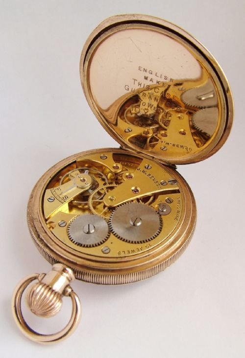 fig 3. A 1920s J W Benson pocket watch.