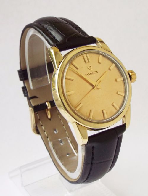 fig 1. Gents 1950s Omega Seamaster automatic watch