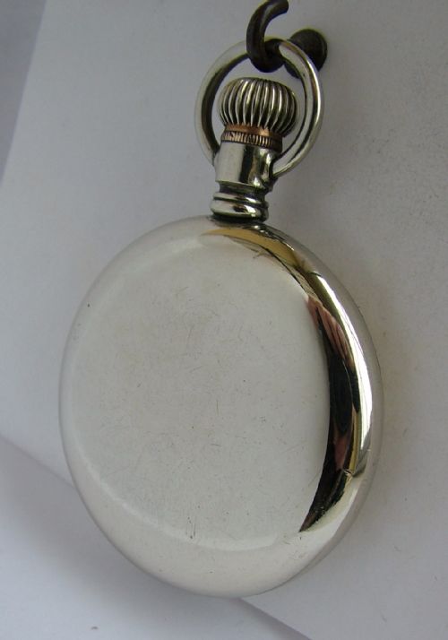 fig 1. Antique 1905 Waltham pocket watch.