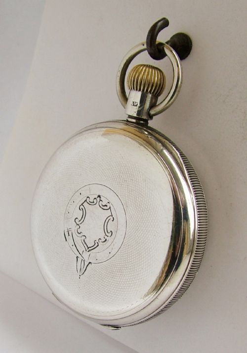 fig 1. Antique 1901 Waltham Riverside pocket watch.