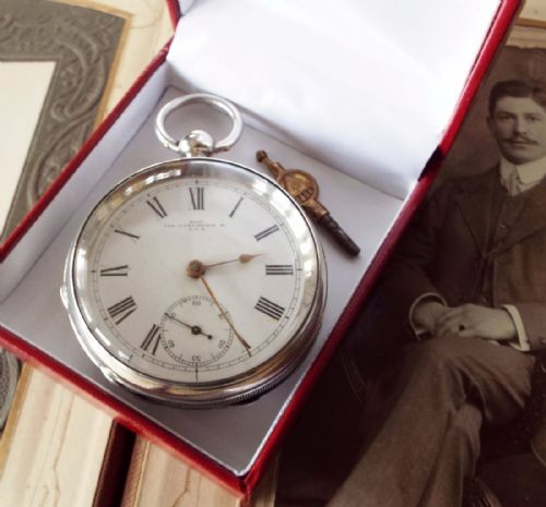 Antique Waltham Private Label Pocket Watch, 1891