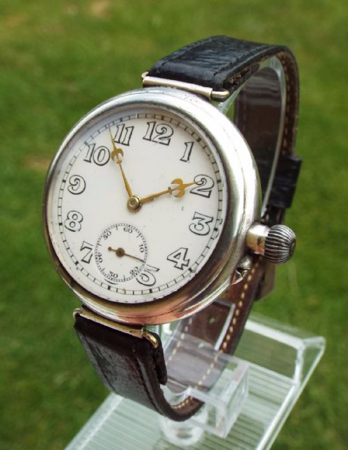 A Gents Silver Longines Wrist Watch, 1928