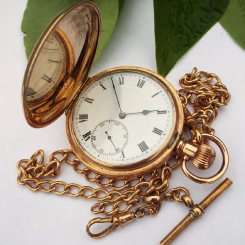 Syren Hunter Pocket Watch and Chain with History