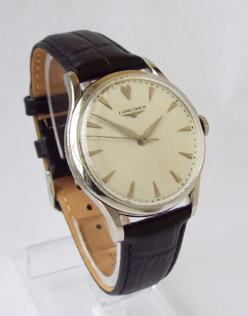 fig 1. A gents 1953 Longines wrist watch