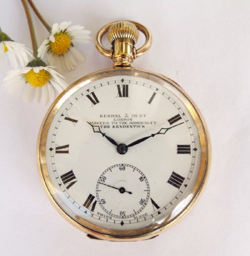 “The Kendentick" Pocket Watch Kendal & Dent