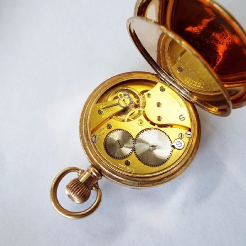 fig 1. A 1910s Selezi pocket watch from Dimier Frères