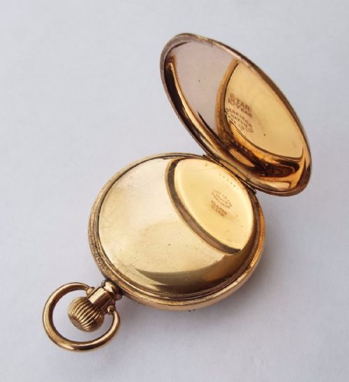 fig 2. A 1920s Swiss open faced pocket watch