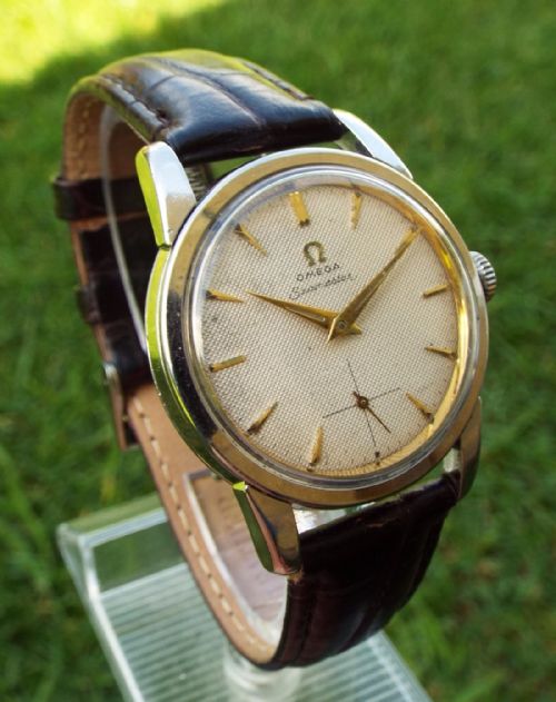 fig 1. A gents 1950s Omega wrist watch