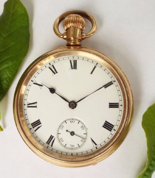 An Antique Pioneer Open Faced Pocket Watch