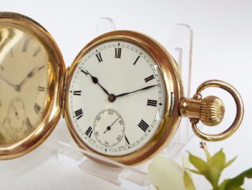 Zenith Full Hunter Pocket Watch, 1921