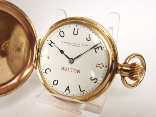 Artox Hunter Pocket Watch, Made for Hultons Coal