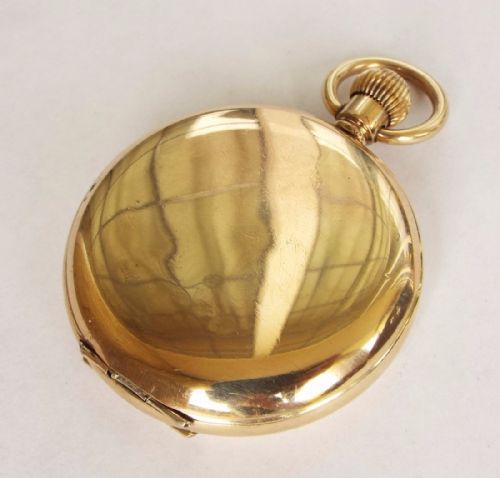 fig 4. Artox hunter pocket watch, made for Hultons Coal