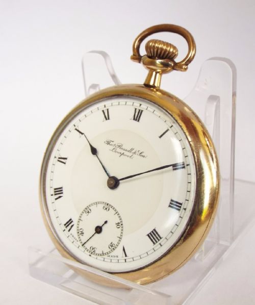 fig 1. A 1930s Thomas Russell pocket watch