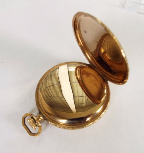 fig 2. 1930s Thomas Russell full hunter pocket watch