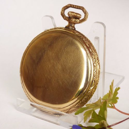 fig 3. 1930s Thomas Russell full hunter pocket watch