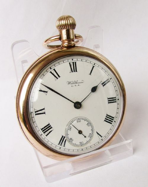 Antique 1920s Waltham Pocket Watch.