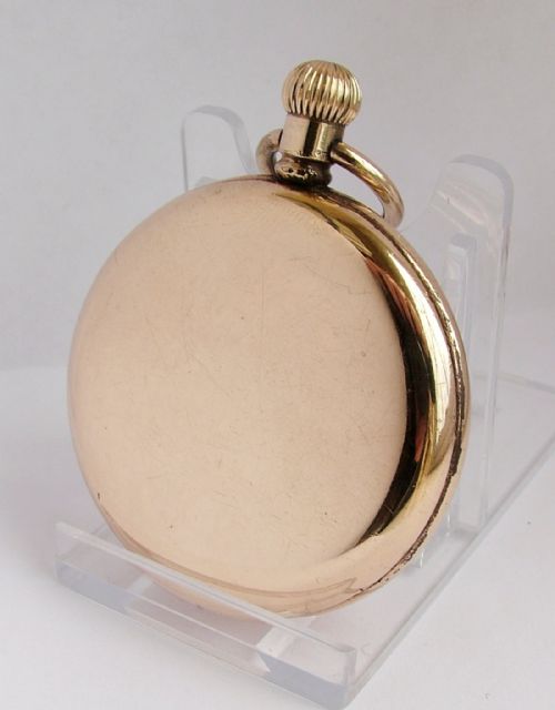 fig 1. Antique 1920s Waltham pocket watch.