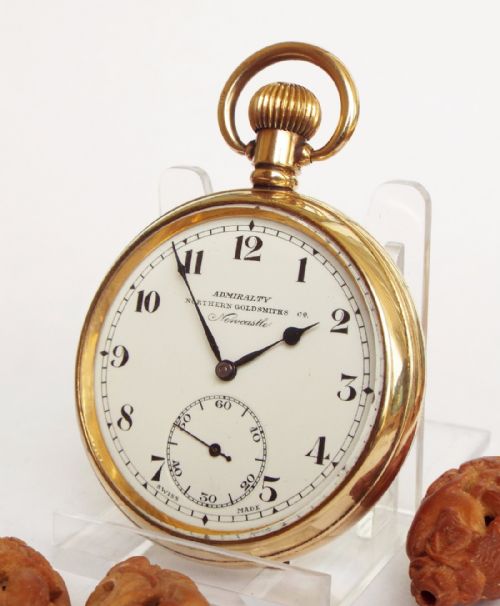 Admiralty Pocket Watch, Northern Goldsmiths Co