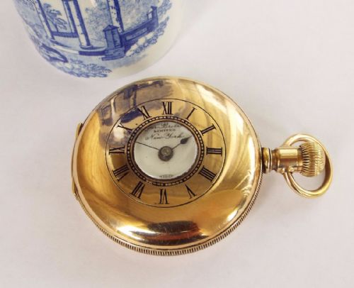 fig 3. Antique private label Seth Thomas pocket watch