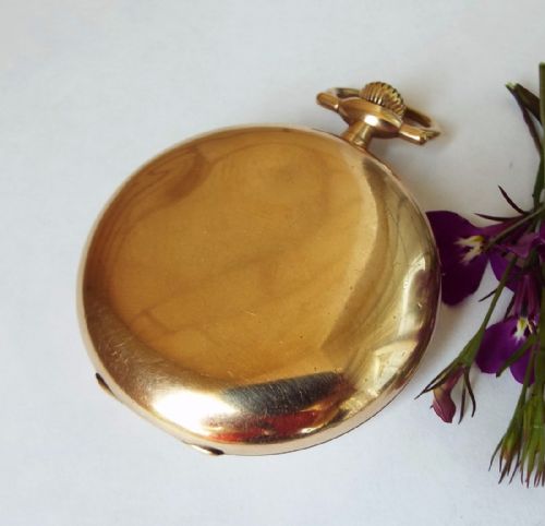 fig 2. An antique Hamilton 956 pocket watch, 1915