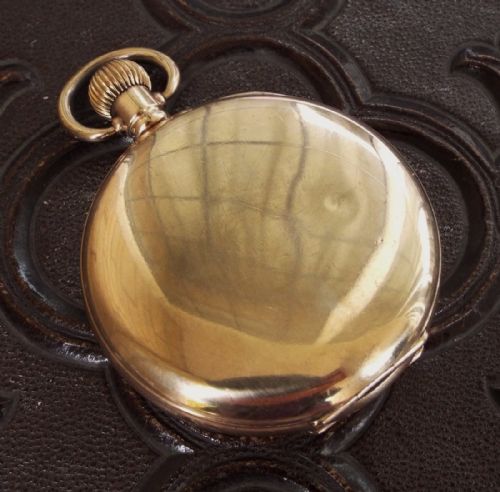 fig 3. A 1930s Vertex full hunter pocket watch