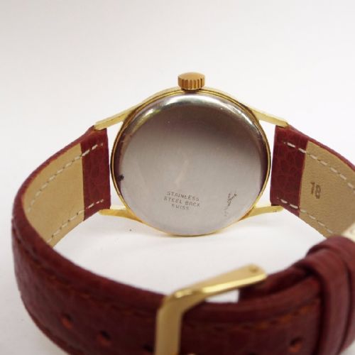 fig 3. A gents late 1950s wrist watch from J W Benson