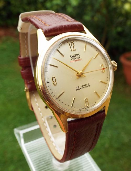 fig 1. Rare Smiths Everest gents automatic wrist watch