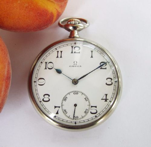 fig 1. An early 1930s Omega pocket watch
