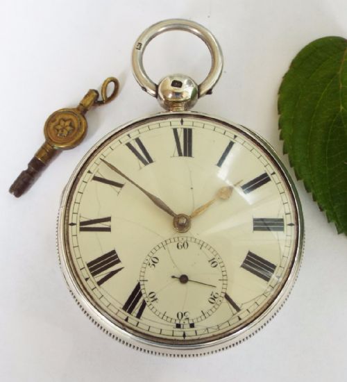 fig 2. Antique silver doctor’s watch, 1824, James Blacow